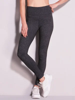 CALÇA LEGGING MESCLA CINZA MESCLA ESCURO