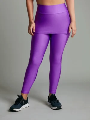 CALÇA LEGGING TAPA BUMBUM VIOLETA ASTRAL