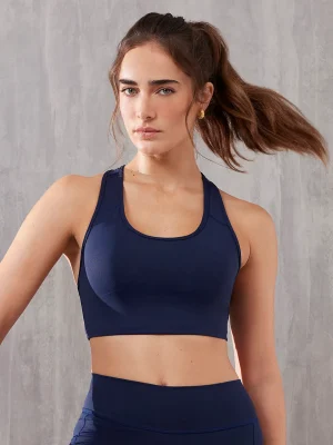 TOP FITNESS COSTAS NADADOR AZUL MARINHO DARK