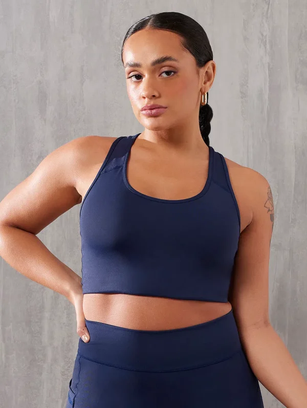 TOP FITNESS COSTAS NADADOR AZUL MARINHO DARK - Imagem 5